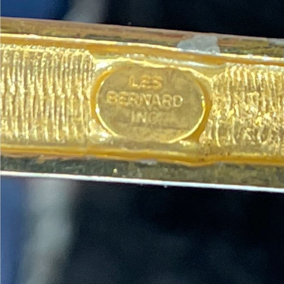 Vintage 1960s Les Bernard signed Necklace - Picture 2 of 6